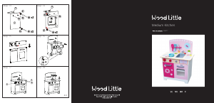 사용 설명서 Wood Little 324677 Playkitchen