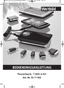 Bedienungsanleitung Weltbild 55 71 955 Ladegerät