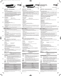 Mode d’emploi TFA 43.2031 Lumatic Ray Lampe de poche