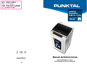 Handleiding Punktal PK-06 Wasmachine
