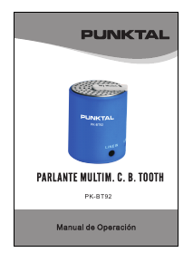 Manual de uso Punktal PK-BT92 Altavoz
