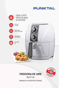 Manual de uso Punktal PK-ST150 Freidora