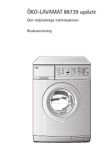 Bruksanvisning AEG LAV88739-W Tvättmaskin