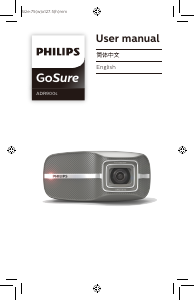 Manual Philips ADR90SVX1 GoSure Action Camera