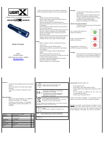 Mode d’emploi Light X 10 X Lampe de poche