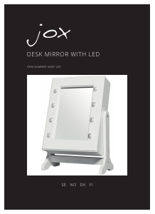 Hướng dẫn sử dụng Jox M007-LED Gương