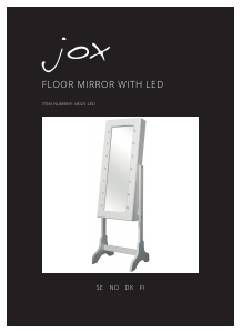 Bruksanvisning Jox M025-LED Spegel