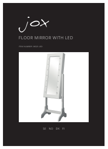 Bruksanvisning Jox M025-LED Speil