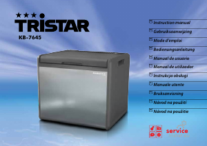 Manuál Tristar KB-7645 Chladicí box