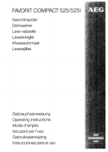 Handleiding AEG FAVCOMP525ID-10 Vaatwasser