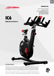 Manuale Life Fitness IC6 Cyclette