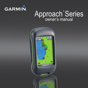 Manual Garmin Approach G3 Handheld Navigation