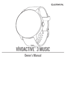 Handleiding Garmin vivoactive 3 Music Smartwatch