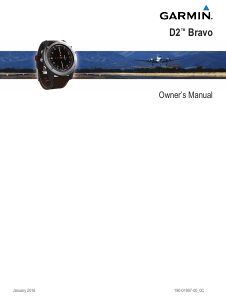 Handleiding Garmin D2 Bravo Smartwatch
