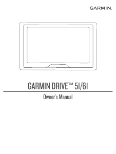 Handleiding Garmin Drive 61 Navigatiesysteem
