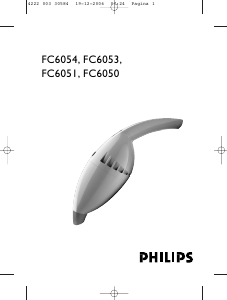 Kullanım kılavuzu Philips FC6053 Şarjlı El Süpürgesi