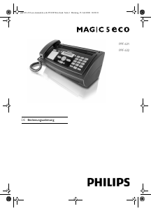 Bedienungsanleitung Philips PPF632E Magic 5 Eco Faxmaschine