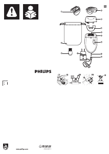 Manuál Philips HP6428 Epilátor