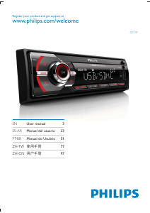 Handleiding Philips CE131 Autoradio