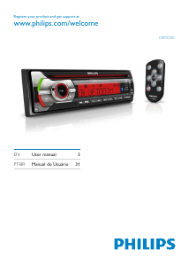 Handleiding Philips CEM5100X Autoradio