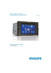 Manual Philips CID3280 Car Radio