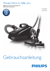 Bedienungsanleitung Philips FC9195 Staubsauger