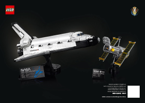 Manuale Lego set 10283 Creator NASA Space Shuttle Discovery