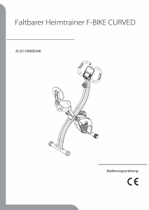 Bedienungsanleitung Wellactive F-Bike Curved Heimtrainer