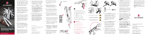 Handleiding Victorinox SwissTool Spirit XC Multitool