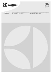 Manuale Electrolux FVS400XEV Forno
