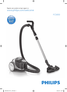 Manual Philips FC5830 Vacuum Cleaner