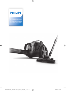Kullanım kılavuzu Philips FC5833 Elektrikli süpürge