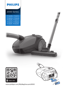 Manual Philips FC8250 Vacuum Cleaner