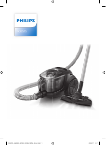 Vadovas Philips FC8515 Dulkių siurblys