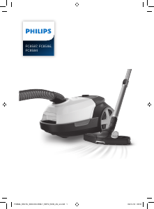 كتيب Philips FC8584 مكنسة كهربائية