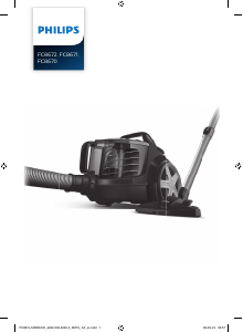 Manual Philips FC8670 Vacuum Cleaner