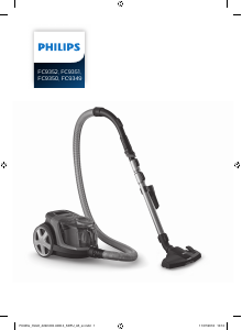 Εγχειρίδιο Philips FC9350 Ηλεκτρική σκούπα