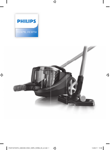 Kullanım kılavuzu Philips FC9715 Elektrikli süpürge