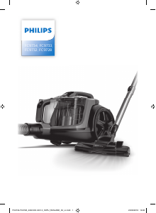 Kullanım kılavuzu Philips FC9732 Elektrikli süpürge