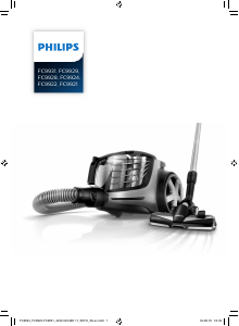 Kullanım kılavuzu Philips FC9924 Elektrikli süpürge