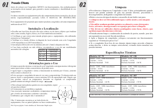 Manual Artico SC-120 Congelador