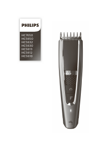 Bruksanvisning Philips HC5630 Hårklippare