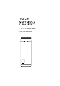 Manuale AEG LAV42560 Lavatrice
