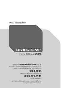 Manual Brastemp BO360ARRNA Forno