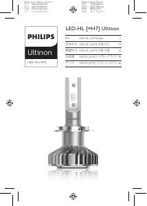 Handleiding Philips 11972ULX2 Ultinon Autokoplamp
