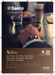 Manual de uso Saeco SM7786 Xelsis Máquina de café espresso