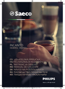 Instrukcja Saeco HD8912 Incanto Ekspres do espresso