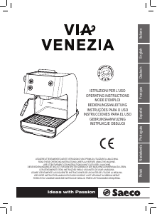 Bedienungsanleitung Saeco RI9367 Via Venezia Espressomaschine