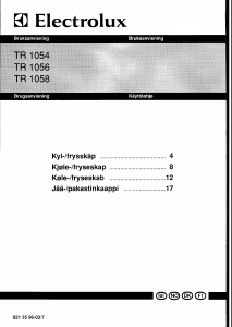 Bruksanvisning Electrolux TR1056SLE Kyl-frys