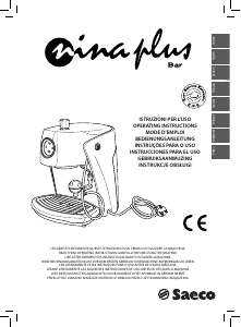 Manual de uso Saeco RI9357 Nina Plus Máquina de café